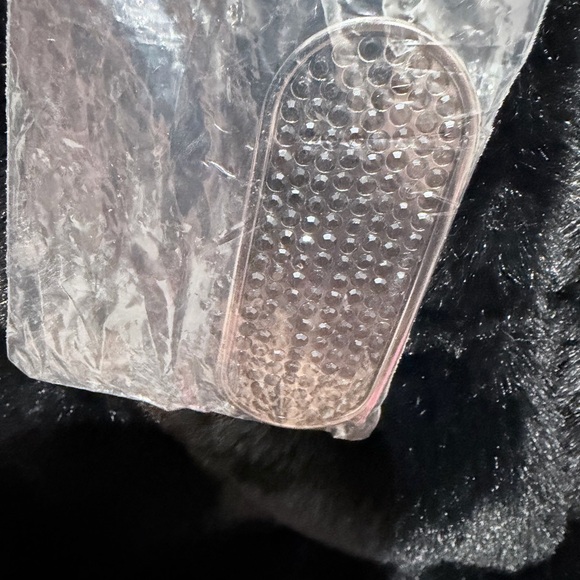 White House Black Market Elegant Black Faux Fur Shrug/ Jacket, Size S, NWT - Picture 6 of 8